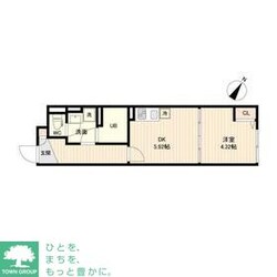 ラクラス三軒茶屋の物件間取画像